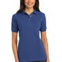Port Authority Womens Shrink Resistant Short Sleeve Polo Shirt - Royal Blue
