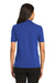 Port Authority L455 Womens Rapid Dry Moisture Wicking Short Sleeve Polo Shirt Royal Blue Back