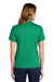 Sport-Tek L469 Womens Dri-Mesh Moisture Wicking Short Sleeve Polo Shirt Kelly Green Back