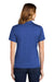 Sport-Tek L469 Womens Dri-Mesh Moisture Wicking Short Sleeve Polo Shirt Royal Blue Back