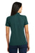 Sport-Tek L474 Womens Dri-Mesh Moisture Wicking Short Sleeve Polo Shirt Forest Green Back