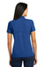 Sport-Tek L474 Womens Dri-Mesh Moisture Wicking Short Sleeve Polo Shirt Royal Blue Back
