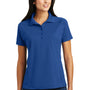 Sport-Tek Womens Dri-Mesh Moisture Wicking Short Sleeve Polo Shirt - Royal Blue