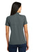 Sport-Tek L474 Womens Dri-Mesh Moisture Wicking Short Sleeve Polo Shirt Steel Grey Back