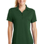 Sport-Tek Womens Dry Zone Moisture Wicking Short Sleeve Polo Shirt - Forest Green