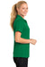 Sport-Tek L475 Womens Dry Zone Moisture Wicking Short Sleeve Polo Shirt Kelly Green Side