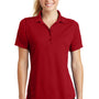 Sport-Tek Womens Dry Zone Moisture Wicking Short Sleeve Polo Shirt - True Red