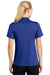 Sport-Tek L475 Womens Dry Zone Moisture Wicking Short Sleeve Polo Shirt Royal Blue Back