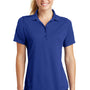Sport-Tek Womens Dry Zone Moisture Wicking Short Sleeve Polo Shirt - True Royal Blue