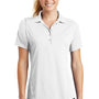 Sport-Tek Womens Dry Zone Moisture Wicking Short Sleeve Polo Shirt - White