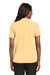 Port Authority L500 Womens Silk Touch Wrinkle Resistant Short Sleeve Polo Shirt Yellow Back