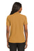 Port Authority L500 Womens Silk Touch Wrinkle Resistant Short Sleeve Polo Shirt Gold Back