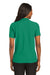 Port Authority L500 Womens Silk Touch Wrinkle Resistant Short Sleeve Polo Shirt Kelly Green Back