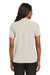 Port Authority L500 Womens Silk Touch Wrinkle Resistant Short Sleeve Polo Shirt Light Stone Brown Back