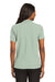 Port Authority L500 Womens Silk Touch Wrinkle Resistant Short Sleeve Polo Shirt Mint Green Back