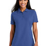 Port Authority Womens Moisture Wicking Short Sleeve Polo Shirt - Royal Blue