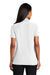Port Authority L510 Womens Moisture Wicking Short Sleeve Polo Shirt White Back