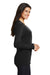 Port Authority L515 Womens Long Sleeve Cardigan Sweater Black Side