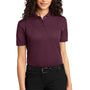 Port Authority Womens Dry Zone Moisture Wicking Short Sleeve Polo Shirt - Maroon - Closeout