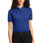 Port Authority Womens Dry Zone Moisture Wicking Short Sleeve Polo Shirt - Royal Blue