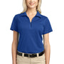 Port Authority Womens Tech Moisture Wicking Short Sleeve Polo Shirt - Bright Royal Blue