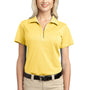 Port Authority Womens Tech Moisture Wicking Short Sleeve Polo Shirt - Splendid Yellow - Closeout
