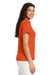 Port Authority L528 Womens Performance Moisture Wicking Short Sleeve Polo Shirt Autumn Orange Side
