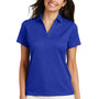 Port Authority Womens Performance Moisture Wicking Short Sleeve Polo Shirt - Hyper Blue