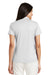 Port Authority L528 Womens Performance Moisture Wicking Short Sleeve Polo Shirt White Back