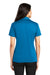 Port Authority L540 Womens Silk Touch Performance Moisture Wicking Short Sleeve Polo Shirt Brilliant Blue Back