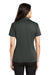 Port Authority L540 Womens Silk Touch Performance Moisture Wicking Short Sleeve Polo Shirt Steel Grey Back