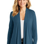 Port Authority Womens Concept Long Sleeve Cardigan Sweater - Dusty Blue