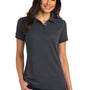 Port Authority Womens 5-in-1 Performance Moisture Wicking Short Sleeve Polo Shirt - Slate Grey - Closeout