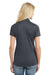 Port Authority L569 Womens Moisture Wicking Short Sleeve Polo Shirt Graphite Grey Back