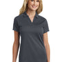 Port Authority Womens Moisture Wicking Short Sleeve Polo Shirt - Graphite Grey