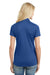 Port Authority L569 Womens Moisture Wicking Short Sleeve Polo Shirt Royal Blue Back