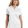 Port Authority Womens Moisture Wicking Short Sleeve Polo Shirt - White