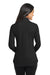 Port Authority L570 Womens Dimension Moisture Wicking Long Sleeve Button Down Shirt Black Back