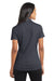 Port Authority L571 Womens Dimension Moisture Wicking Short Sleeve Polo Shirt Battleship Grey Back