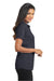 Port Authority L571 Womens Dimension Moisture Wicking Short Sleeve Polo Shirt Battleship Grey Side