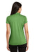 Port Authority L576 Womens Trace Moisture Wicking Short Sleeve Polo Shirt Heather Vine Green Back