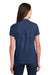 Port Authority L577 Womens Meridian Short Sleeve Polo Shirt Estate Blue Back