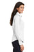 Port Authority L638 Womens Wrinkle Resistant Long Sleeve Button Down Shirt White Side