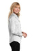 Port Authority L646 Womens Long Sleeve Button Down Shirt White Side