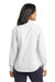 Port Authority L658 Womens SuperPro Oxford Wrinkle Resistant Long Sleeve Button Down Shirt White Back
