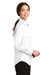 Port Authority L663 Womens SuperPro Wrinkle Resistant Long Sleeve Button Down Shirt White Side