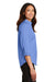 Port Authority L665 Womens SuperPro Wrinkle Resistant 3/4 Sleeve Button Down Shirt Ultramarine Blue Side