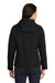 Port Authority L706 Womens Wind & Water Resistant Full Zip Hooded Jacket Black Back