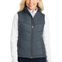 Port Authority Womens Wind & Water Resistant Full Zip Puffy Vest - Dark Slate Grey