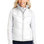 Port Authority Womens Wind & Water Resistant Full Zip Puffy Vest - White